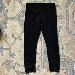 Lululemon Black Tights Size 8